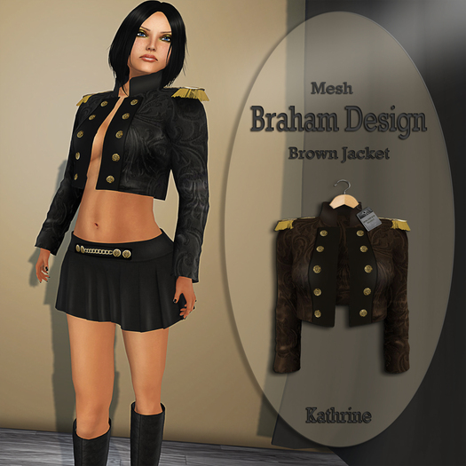 Braham Design Kathrine Brown Jacket