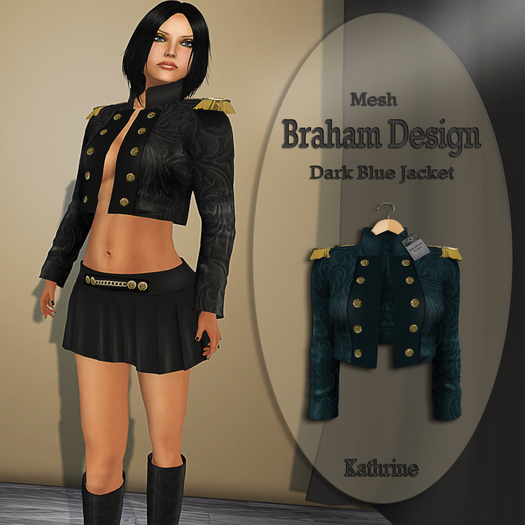 Braham Design Kathrine Blue Jacket