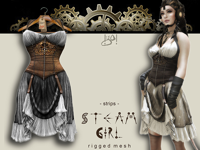 !gO! Steam Girl - strips
