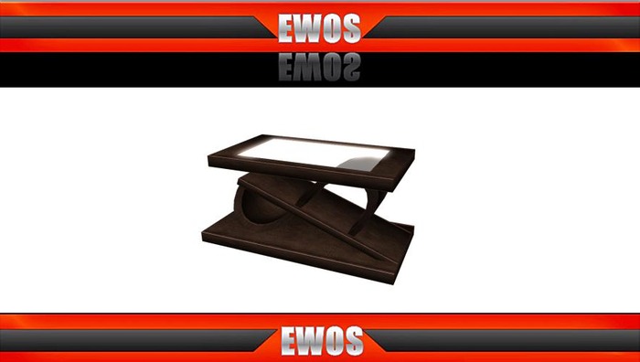EWOS MESH TISCH MIT GLASS