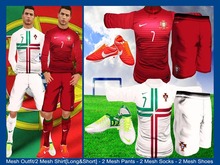 Portugal - National Team Kit-Home & Away - [Portugal Uniform] - Portugal World Cup Kit
