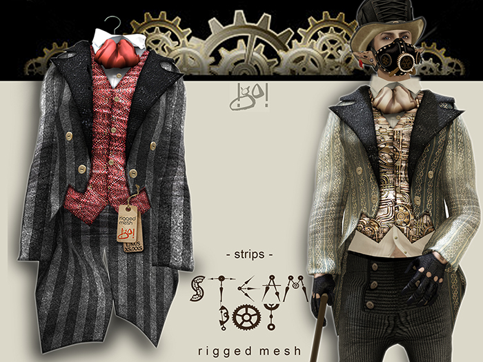 !gO! Steam Boy - strips-