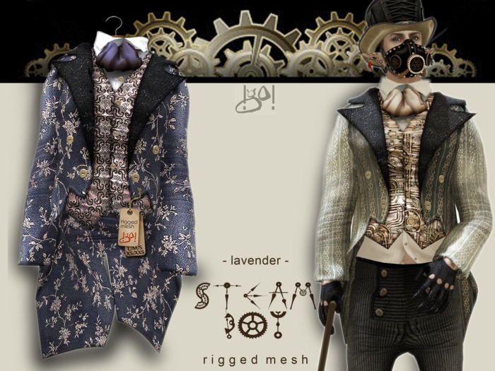 !gO! Steam Boy - lavender-