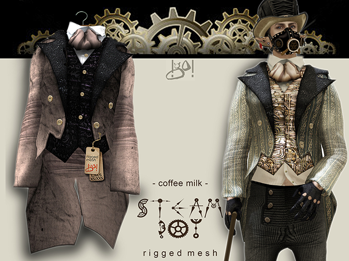 !gO! Steam Boy - coffee milk -