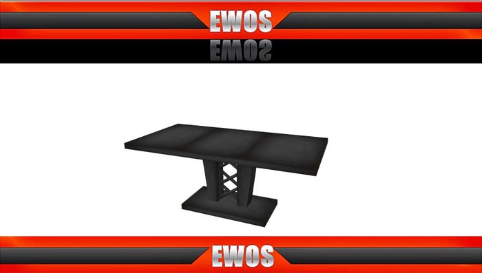 EWOS MESH TISCH BLACK MODERN 2