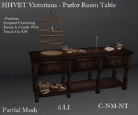 HHVET Victoriana - Parlor Room Table