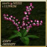 LW_ Potted Coleus Plant Mesh - Blue 1