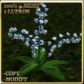 LW_ Potted Coleus Plant Mesh - Blue 1