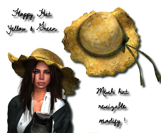 Floppy hat Brown/green MP