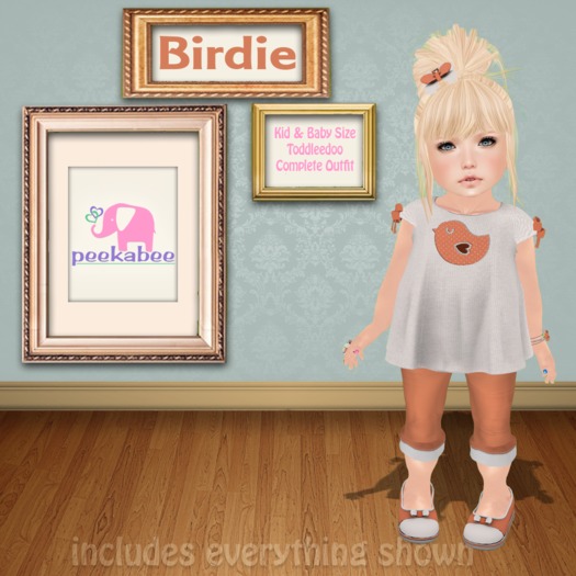 -peekabee- Birdie {Green}