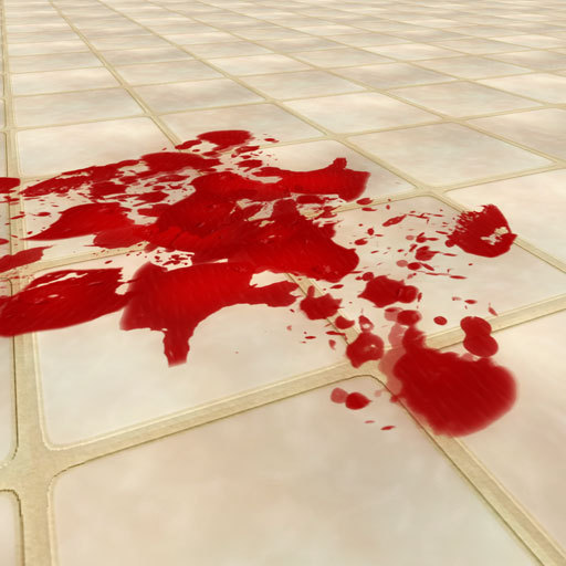 Gory blood splatters (with scattering system)