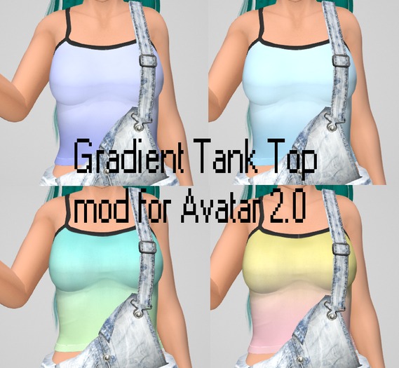 Losty's Corner - Tank Top Gradient