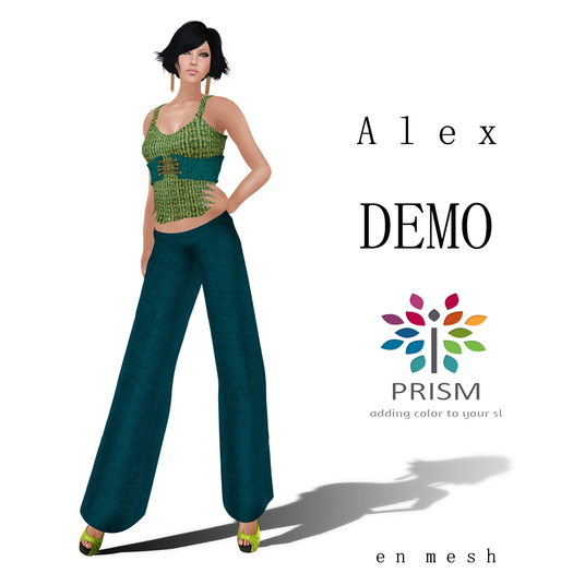 Prism Designs by Journey: DEMO for Alex Mesh Outfit