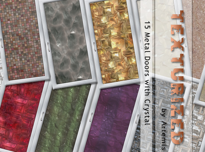 Texturized - Metal Door Textures pack 1