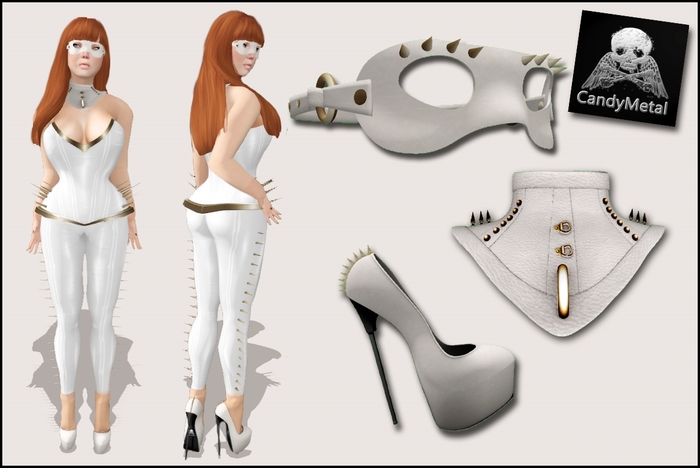 ~CandyMetal~ Outfit #1 White