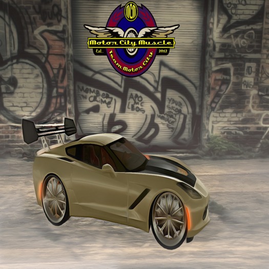 vette white wing C7 bigrims