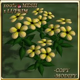 LW_ Potted Coleus Plant Mesh - Blue 1