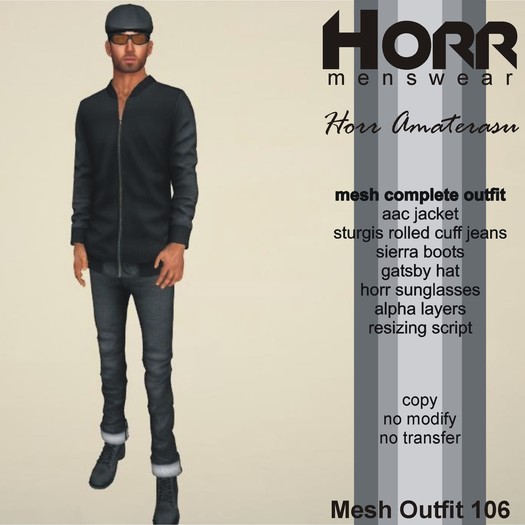 -HORR- Mesh Complete Outfit - 106