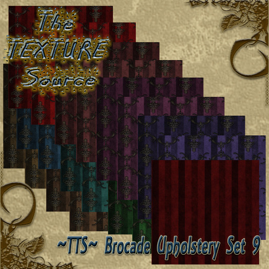 ~TTS~ Brocade Upholstery Set 9