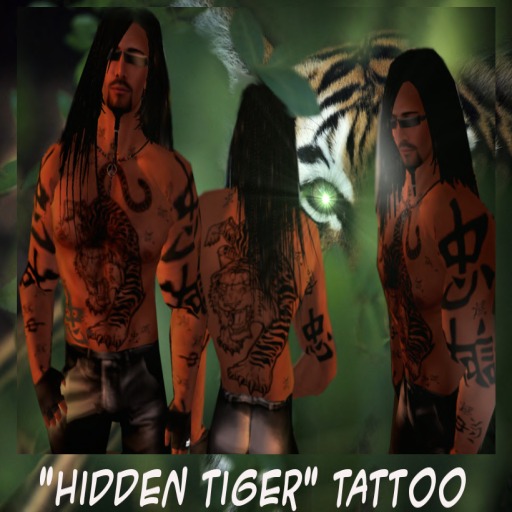 Hidden Tiger Tattoo Boxed