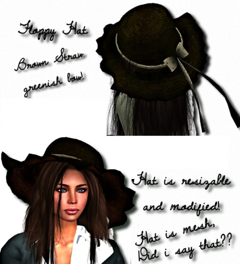 Floppy hat Brown/green MP