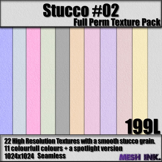 Stucco #2 - Texture Pack Boxed