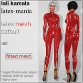 Lali's Mesh Bolero Red