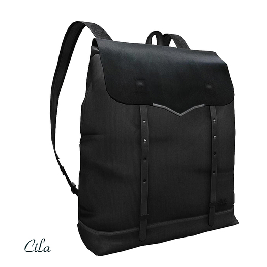 *Cila*Leather Backpack B(Box)