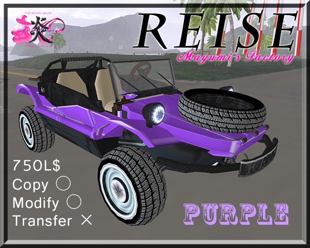 Mayumi's Factory / REISE / 2-kind pattern demo cars