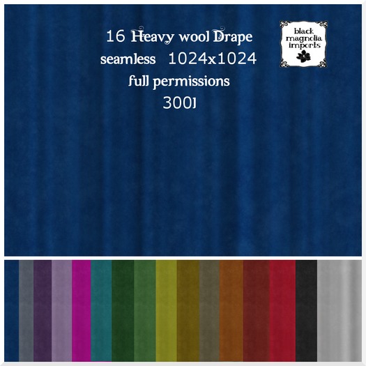 **BMI** Heavy Wool Drape 