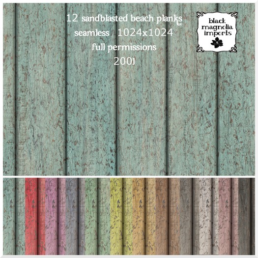 **BMI** Sandblasted Beach Planks 