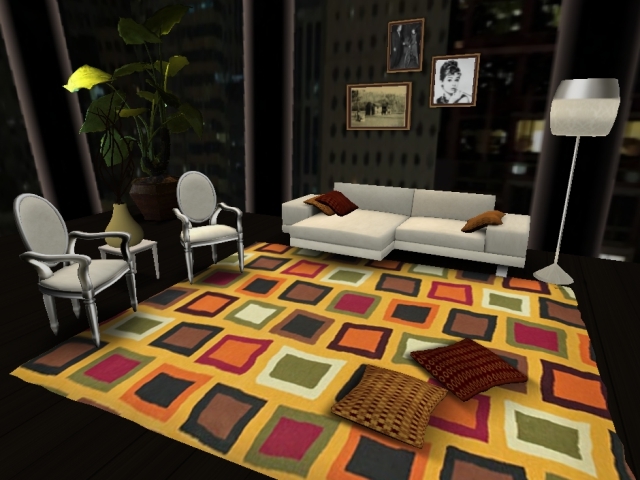 H♥MD- MODERN AREA RUG 76