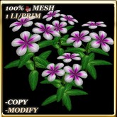 LW_ Potted Coleus Plant Mesh - Blue 1