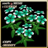LW_ Potted Coleus Plant Mesh - Blue 1