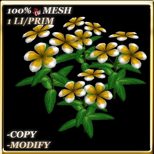 LW_ Potted Coleus Plant Mesh - Blue 1