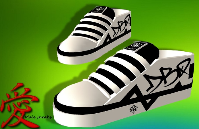 Male - White Sneaks - Full Perm