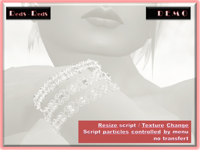 [DEMO] ~RedS ROCK RedS BRACELET~ Rubin Rock - Particles Control [Snow & More] 