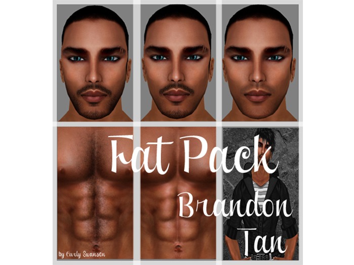 [D4u]Brandon Skin [Tan] Fat Pack