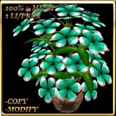 LW_ Potted Coleus Plant Mesh - Blue 1