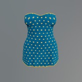 Sky Dots Mesh Minidress box