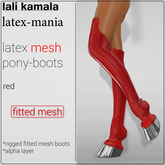 Lali's Mesh Bolero Red