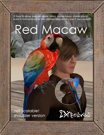 :: 2Xtreme :: Red macaw shoulderversion v1.0