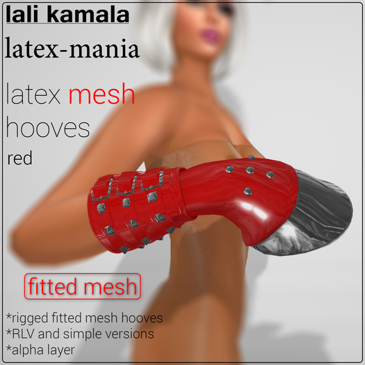 Lali's Mesh Bolero Red