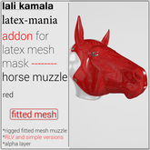 Lali's Mesh Bolero Red