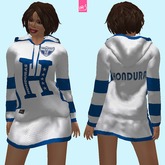 HONDURAS - hooded female dress (MESH)