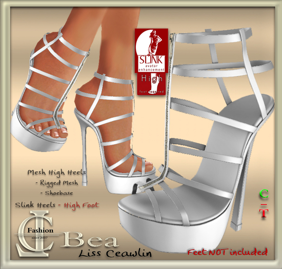 LC Affiliate Vendor - Bea Slink Heels #white