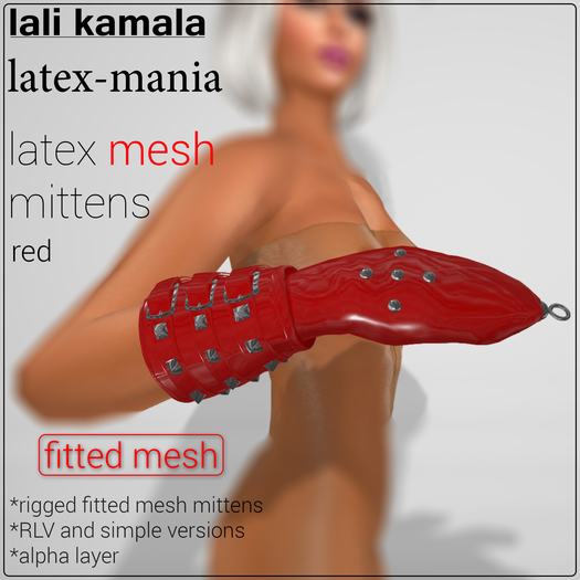 Lali's Mesh Bolero Red