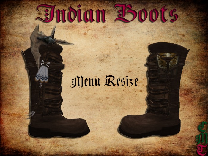 Indian boots