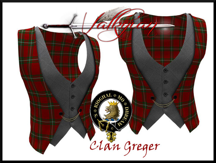 ~Valkyrian~ MacGreger Double vested shirt