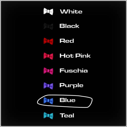 [Bewps] Bow Tango Pasties - Blue Updated